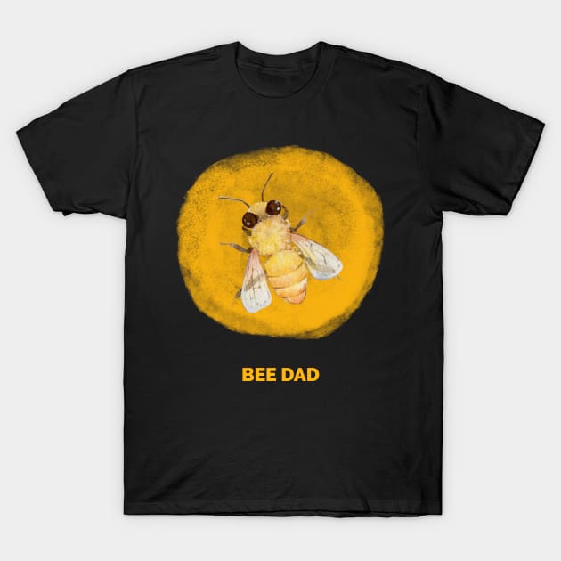 Beekeeping Bee Dad T-Shirt by storeglow